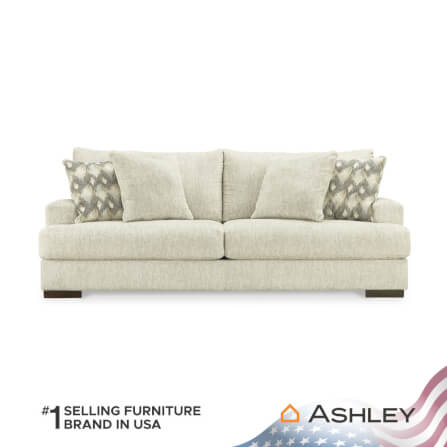 โซฟา 3 ที่นั่ง ASHLEY FURNITURE HOMESTORE รุ่น CARETTI/3 สีครีม_1