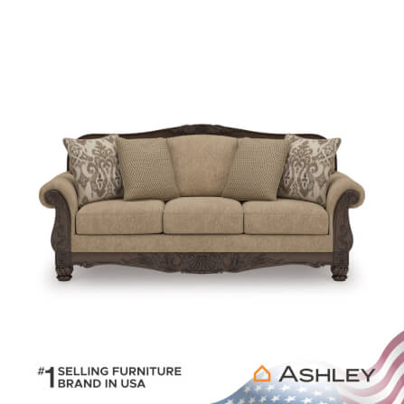 โซฟา 3 ที่นั่ง ASHLEY FURNITURE HOMESTORE รุ่น STANMORE/3 สีน้ำตาล_1