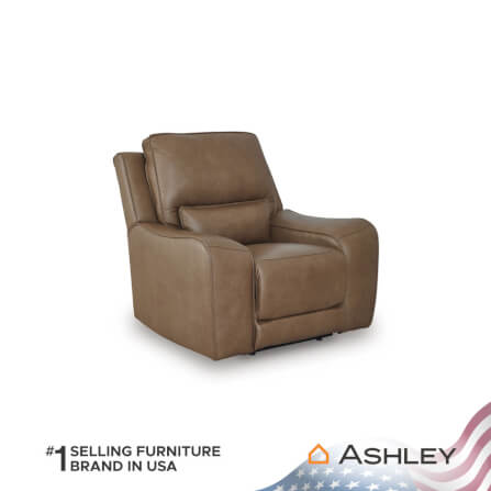เก้าอี้ปรับเอนนอนไฟฟ้า 1 ที่นั่ง ASHLEY FURNITURE HOMESTORE รุ่น SILVERBROOKE/1RM สีน้ำตาล_1