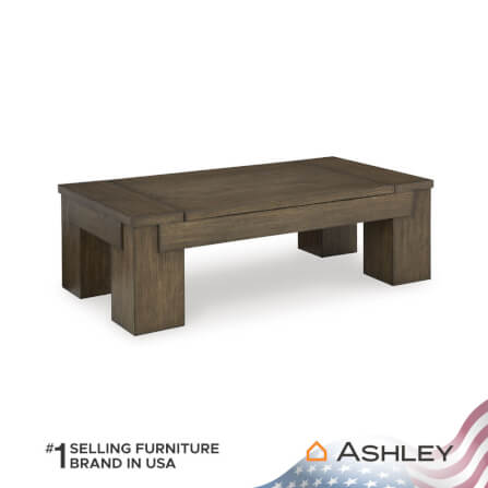 โต๊ะกลาง พร้อมลิฟท์ท็อป ASHLEY FURNITURE HOMESTORE รุ่น ROSSWAIN/137 สีน้ำตาล_1