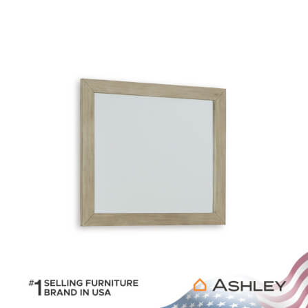 กระจกตั้งโต๊ะ ASHLEY FURNITURE HOMESTORE รุ่น HENNINGTON/101x88 สีไม้ธรรมชาติ_1