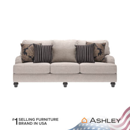 โซฟา 3 ที่นั่ง ASHLEY FURNITURE HOMESTORE รุ่น FERMOY/3 สีน้ำตาลอ่อน_1