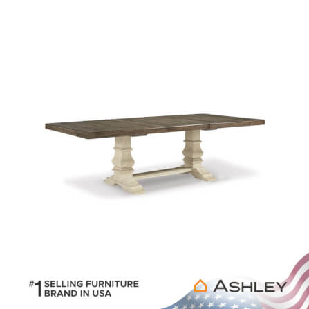 โต๊ะอาหาร ปรับขนาดได้ ASHLEY FURNITURE HOMESTORE รุ่น BOLANBURG/200-262 สีไม้ธรรมชาติ_1