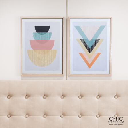 ภาพติดฝาผนัง CHIC REPUBLIC รุ่น SEMICIRCLE/45X60_2