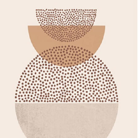 ภาพติดฝาผนัง CHIC REPUBLIC รุ่น GEO ABSTRACT-I/45X60_2