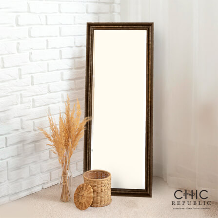 กระจกตั้งพื้น CHIC REPUBLIC รุ่น BECKIE/50x150 สีทอง_2