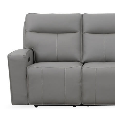 โซฟาปรับเอนนอน 3 ที่นั่ง/ปรับด้วยไฟฟ้า CHIC REPUBLIC รุ่น BERG/3RRM สีเทาอ่อน_2