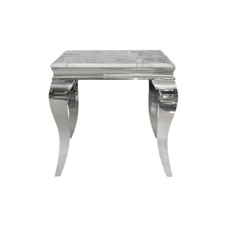 โต๊ะข้าง CHIC REPUBLIC รุ่น SANTIAGO-CH/60 MARBLE สีขาว_2