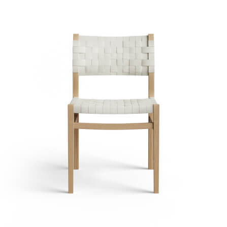 เก้าอี้รับประทานอาหาร CHIC REPUBLIC รุ่น MINDA สีขาว_2