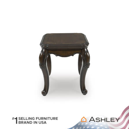 โต๊ะข้าง ASHLEY FURNITURE HOMESTORE รุ่น MAYLEE/63 ขนาด 63 ซม. สีน้ำตาลเข้ม_2