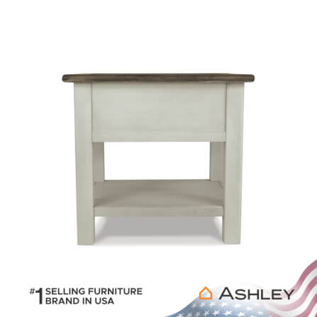 โต๊ะข้าง ASHLEY FURNITURE HOMESTORE รุ่น BOLANBURG-A/61 สีขาววินเทจ_2