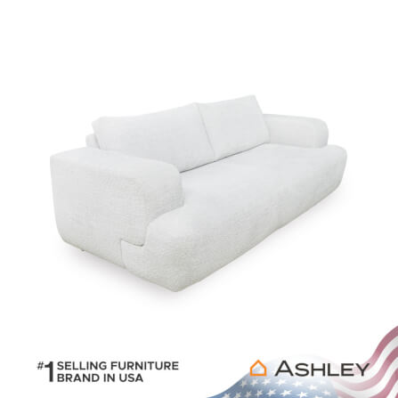 โซฟา 3 ที่นั่ง ASHLEY FURNITURE HOMESTORE รุ่น BRAVESTONE/3 สีเทาอ่อน_2