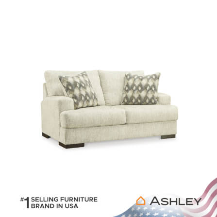 โซฟา 2 ที่นั่ง ASHLEY FURNITURE HOMESTORE รุ่น CARETTI/2 สีครีม_2