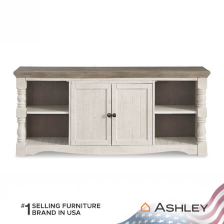 ตู้วางทีวี ASHLEY FURNITURE HOMESTORE รุ่น HAVALANCE/170 สีขาววินเทจ_2