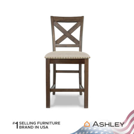 เก้าอี้บาร์ ASHLEY FURNITURE HOMESTORE รุ่น MORIVILLE สีเบจ_2