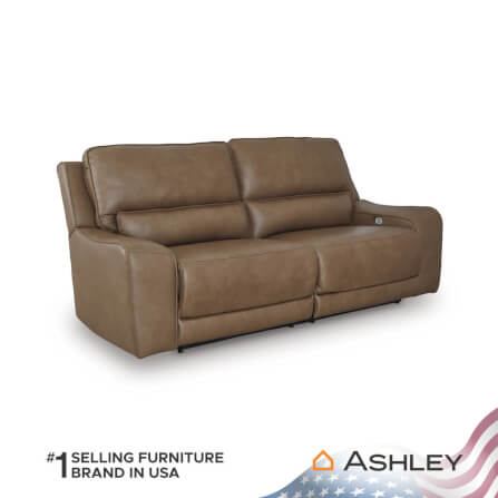 โซฟาปรับเอนนอนไฟฟ้า, 2 ที่นั่ง ASHLEY FURNITURE HOMESTORE รุ่น SILVERBROOKE/2RRM สีน้ำตาล_2