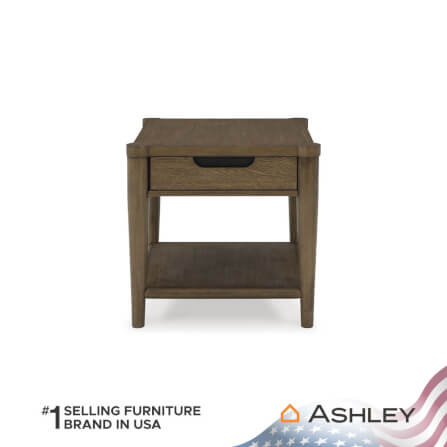 โต๊ะข้าง ASHLEY FURNITURE HOMESTORE รุ่น ROANHOWE/61 สีน้ำตาล_2