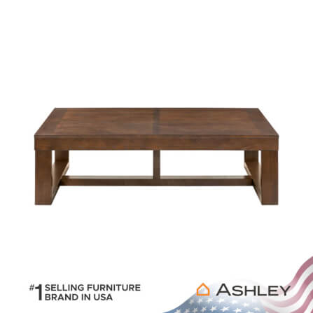 โต๊ะกลาง ASHLEY FURNITURE HOMESTORE รุ่น WATSON/142 สีน้ำตาลเข้ม_2