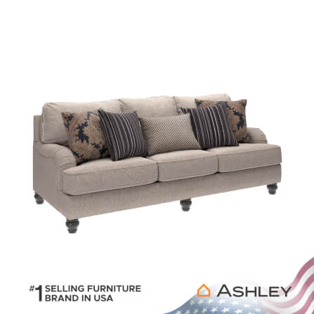 โซฟา 3 ที่นั่ง ASHLEY FURNITURE HOMESTORE รุ่น FERMOY/3 สีน้ำตาลอ่อน_2