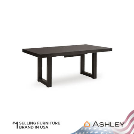 โต๊ะอาหาร ปรับขนาดได้ ASHLEY FURNITURE HOMESTORE รุ่น NEYMORTON/183-228 สีน้ำตาลเข้ม_2