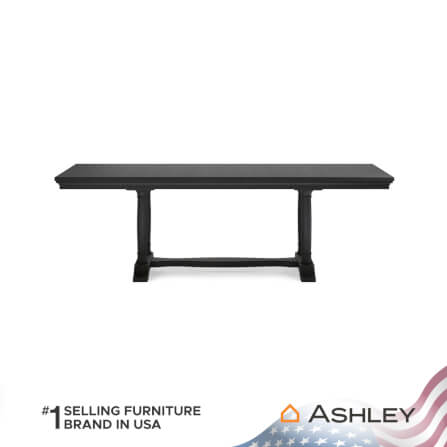 โต๊ะอาหาร ปรับขนาดได้ ASHLEY FURNITURE HOMESTORE รุ่น WELLTERN/192-235 สีดำ_2