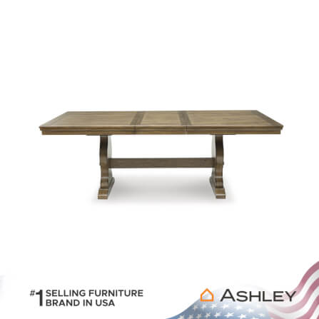 โต๊ะอาหาร ปรับขนาดได้ ASHLEY FURNITURE HOMESTORE รุ่น STURLAYNE/172-218 สีน้ำตาล_2