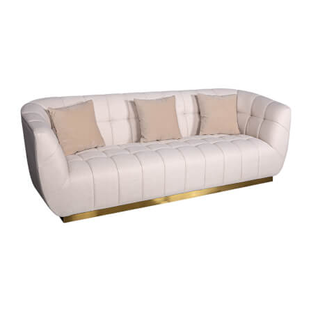 โซฟา 3 ที่นั่ง CHIC REPUBLIC รุ่น VIVO/3 สีครีม_3