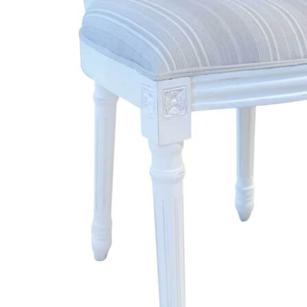 เก้าอี้รับประทานอาหาร CHIC REPUBLIC รุ่น TOULON สีขาววินเทจ_3