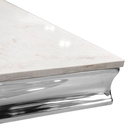 โต๊ะอาหาร CHIC REPUBLIC รุ่น HERNANDEZ-CH/300 MARBLE สีขาว_3