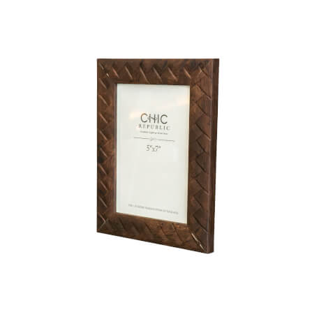 กรอบรูป CHIC REPUBLIC รุ่น BRICE/5×7 สีน้ำตาล_3