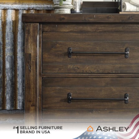 โต๊ะข้างเตียง ASHLEY FURNITURE HOMESTORE รุ่น STARMORE สีน้ำตาล_3