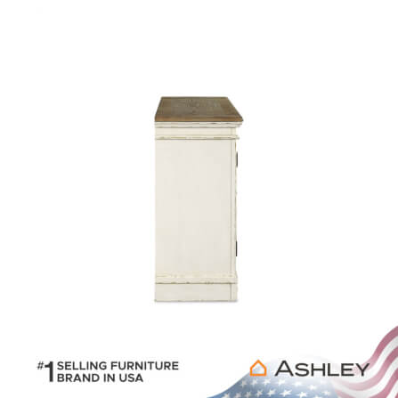 ตู้เตี้ยบานผสม ASHLEY FURNITURE HOMESTORE รุ่น REALYN/162 สีขาววินเทจ_3