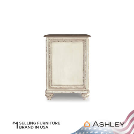 โต๊ะข้าง ASHLEY FURNITURE HOMESTORE รุ่น REALYN/45 สีขาววินเทจ_3