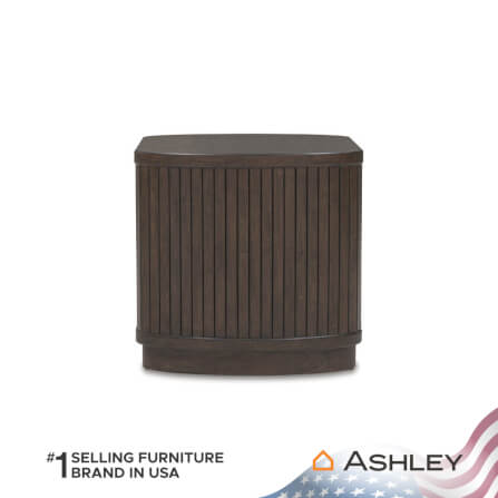โต๊ะข้าง ASHLEY FURNITURE HOMESTORE รุ่น KORESTONE/63 สีน้ำตาลเข้ม_3