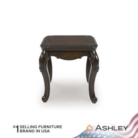 โต๊ะข้าง ASHLEY FURNITURE HOMESTORE รุ่น MAYLEE/63 ขนาด 63 ซม. สีน้ำตาลเข้ม_3