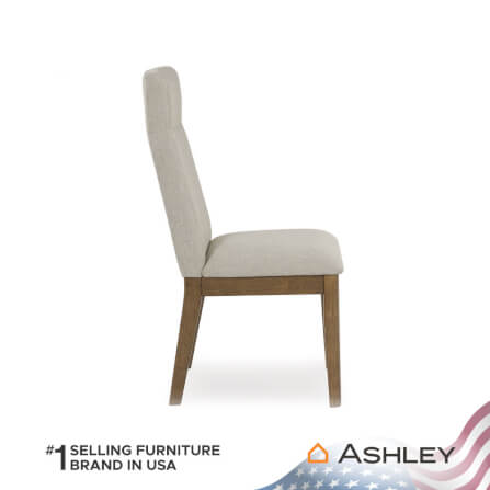 เก้าอี้ทานข้าว ASHLEY FURNITURE HOMESTORE รุ่น ROANHOWE สีเบจ_3