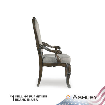 เก้าอี้ทานข้าว ASHLEY FURNITURE HOMESTORE รุ่น MAYLEE/78 สีน้ำตาลเข้ม_3