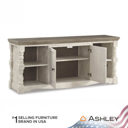 ตู้วางทีวี ASHLEY FURNITURE HOMESTORE รุ่น HAVALANCE/170 สีขาววินเทจ_3