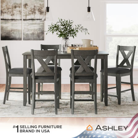 เก้าอี้บาร์ ASHLEY FURNITURE HOMESTORE รุ่น CAITBROOK สีน้ำตาลเข้ม_3