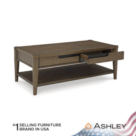 โต๊ะกลาง ASHLEY FURNITURE HOMESTORE รุ่น ROANHOWE/127 สีน้ำตาล_3