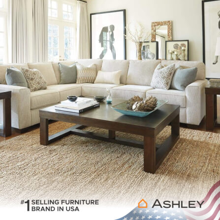 โต๊ะกลาง ASHLEY FURNITURE HOMESTORE รุ่น WATSON/142 สีน้ำตาลเข้ม_3