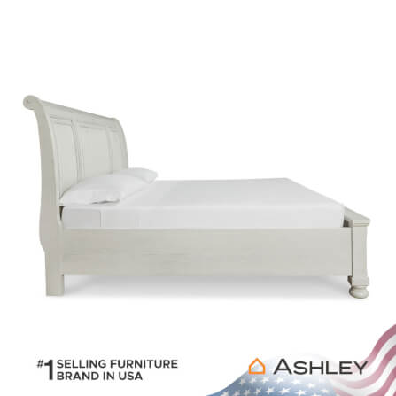 เตียงนอนขนาด 6 ฟุต ASHLEY FURNITURE HOMESTORE รุ่น ROBBINSDALE/180 สีขาววินเทจ_3