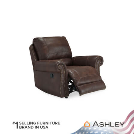 โซฟาปรับเอนนอน 1 ที่นั่ง ASHLEY FURNITURE HOMESTORE รุ่น W80070-O/1R สีน้ำตาลเข้ม_3