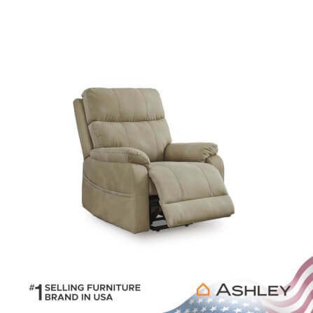 โซฟาปรับเอนไฟฟ้า 1 ที่นั่ง ASHLEY FURNITURE HOMESTORE รุ่น NEXT-GEN DURAPELLA/1RM สีน้ำตาลอ่อน_3