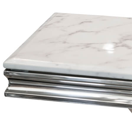 โต๊ะคอนโซล CHIC REPUBLIC รุ่น GIOVANNI-CH/140 MARBLE สีขาว_4
