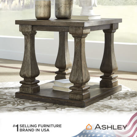 โต๊ะข้าง ASHLEY FURNITURE HOMESTORE รุ่น JOHNELLE/60 สีน้ำตาล_4