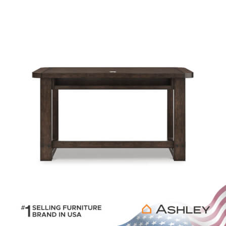 โต๊ะทำงาน ASHLEY FURNITURE HOMESTORE รุ่น BRECKINGTON/142 สีน้ำตาลเข้ม_4