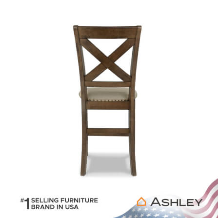 เก้าอี้บาร์ ASHLEY FURNITURE HOMESTORE รุ่น MORIVILLE สีเบจ_4