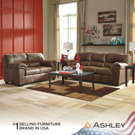 โซฟา 3 ที่นั่ง ASHLEY FURNITURE HOMESTORE รุ่น BLADEN/3 สีน้ำตาล_4