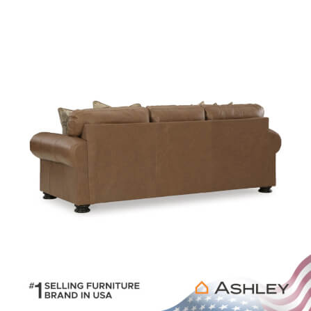 โซฟา 3 ที่นั่ง ASHLEY FURNITURE HOMESTORE รุ่น CARIANNA/3 สีน้ำตาล_4